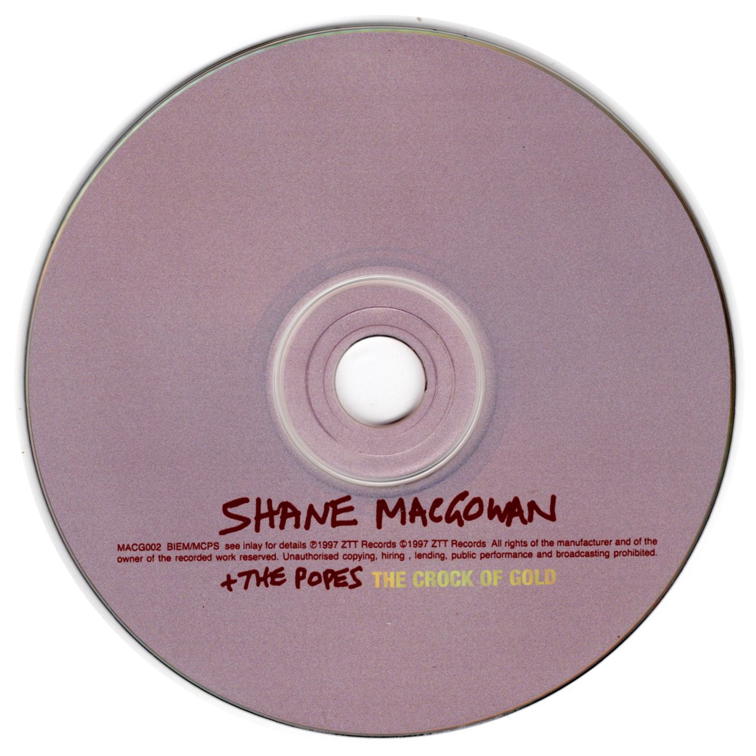 CD Shane MacGowan &amp;amp; The Popes Crock Of Gold XECZ1031PROMO ZTT 紙ジャケ プロモ /00110 Amazon.com: The Crock Of Gold : Shane MacGowan And The Popes